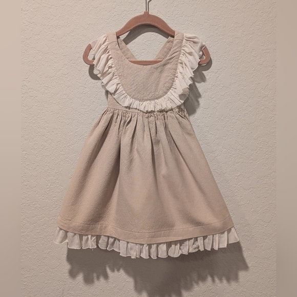 Mustard Pie Beige Dress - Picture 1 of 3